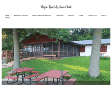 Tablet Screenshot of hopegunclub.com